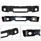 Black Steel Front Bumper Face Bar for Ford F-150 (2009–2014)