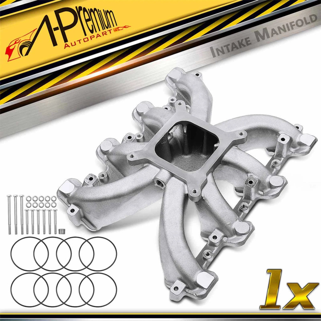 Single Plane Mid-Rise Intake Manifold with Gasket for GM LS1 LS2 LS6 (1997–2006)