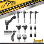 Set of 12 Front Sway Bar Link Tie Rod Ends for Chevy GMC C1500 C2500