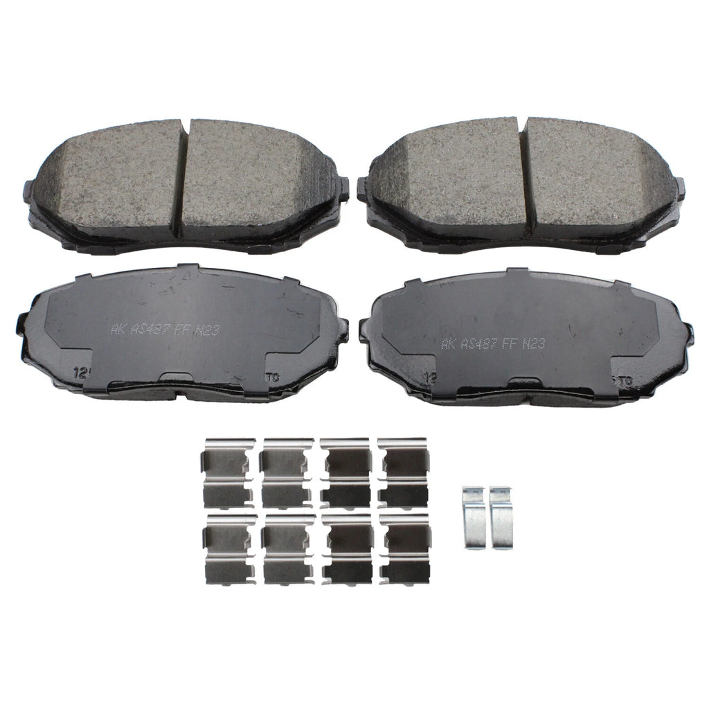 Akebono ProACT Front Ceramic Brake Pads for Ford Edge Lincoln MKX Mazda CX-7 CX-9 (2007–2020)