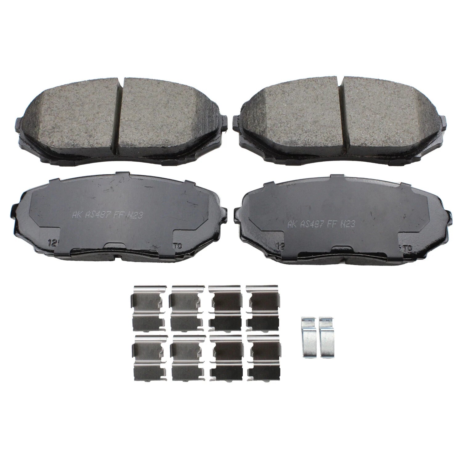 Akebono ProACT Front Ceramic Brake Pads for Ford Edge Lincoln MKX Mazda CX-7 CX-9 (2007–2020)