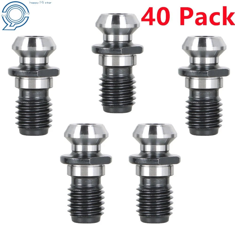 40 Pack Coolant Pull Stud Retention Knob for Mazak Fadal Hurco (N/A)