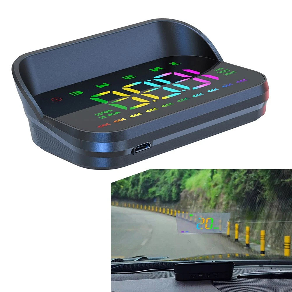 M23 Color Head-Up Display GPS Speedometer for Universal Vehicles (2010–2023)