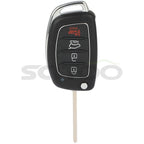 Keyless Entry Remote Fob for Hyundai Tucson (2015–2019) 433 MHz