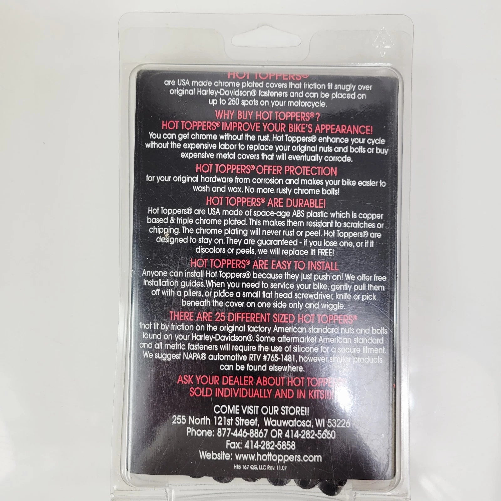 86 Pcs Hot Toppers Starter Kit for Harley-Davidson Softail (2007–2017)