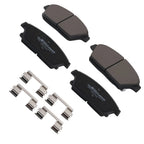Set of 4 Front Ceramic Brake Pads for Buick Encore/Verano (2012–2017)