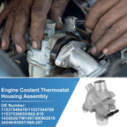 Engine Coolant Thermostat Housing Assembly for BMW 1 3 5 Series X3 Z4 (2000–2020) 902-816