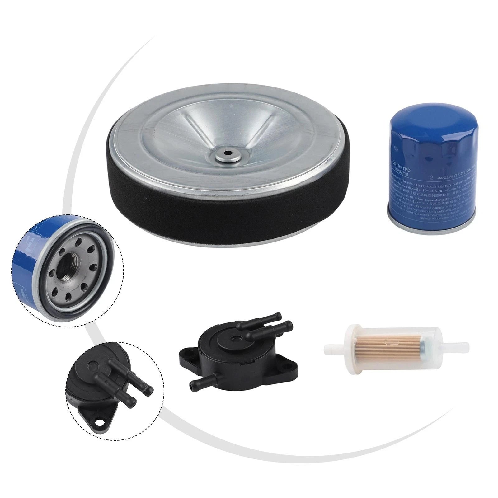Engine Maintenance Kit with Fuel Pump & Filters for Honda GX630 GX660 GX690