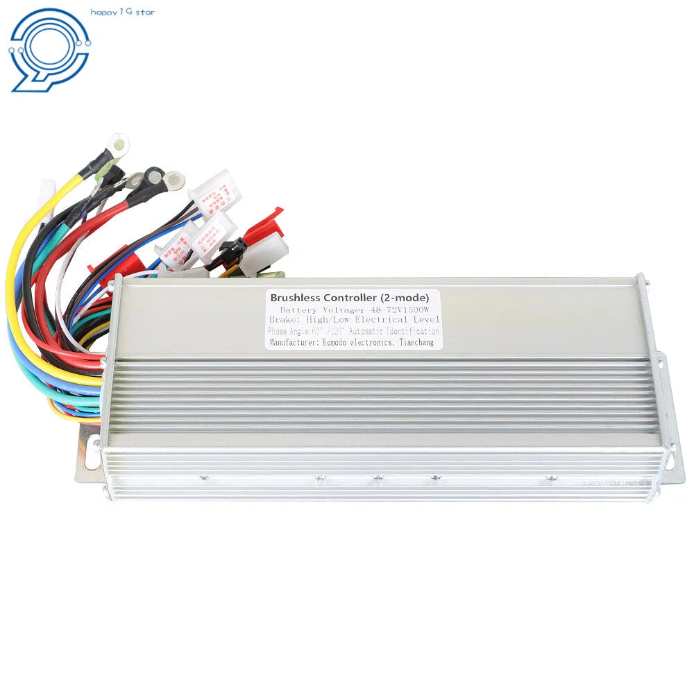 1500W Motor Speed Controller for Electric E-bike Scooter (DC 48V/72V)