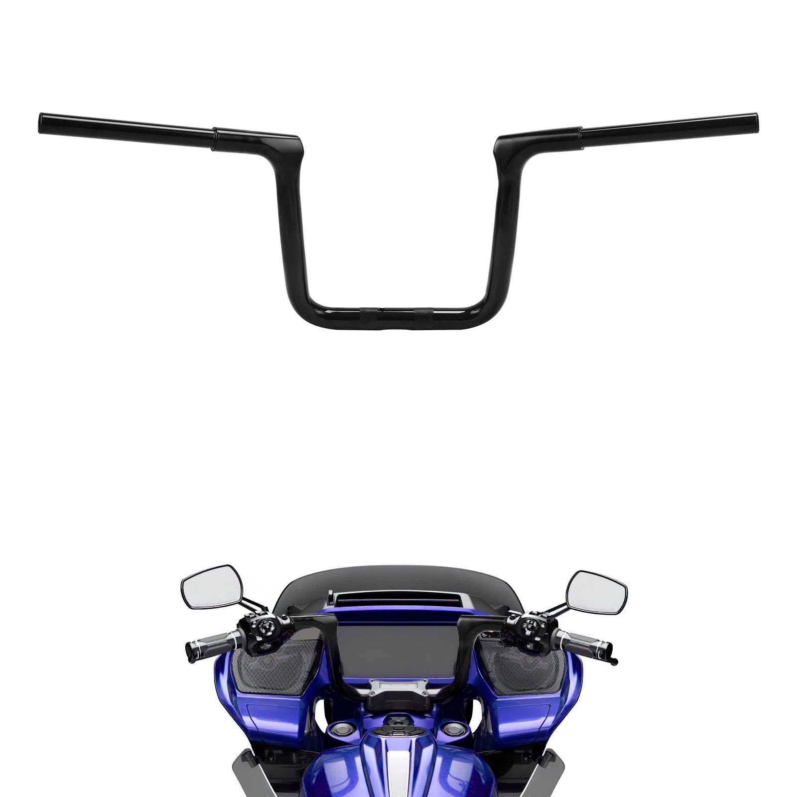 10'' Rise Ape Hanger Handlebar for Harley CVO Road Glide (2023–2025)