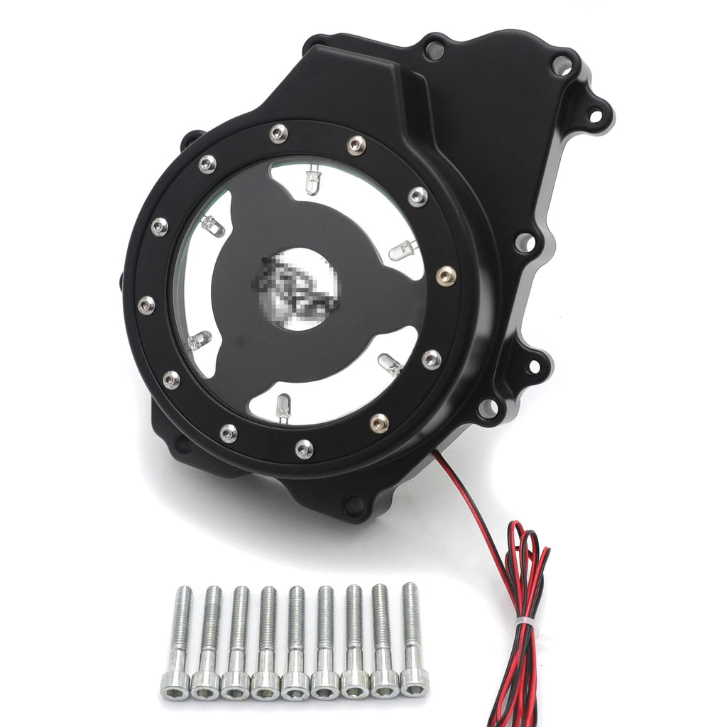 White LED Stator Engine Cover for Yamaha YZF-R6/YZF-R6S (2003–2006)
