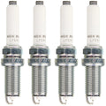 Set of 4 NGK 95125 Ruthenium HX Spark Plugs for Audi Porsche VW L4 (0.032 Gap)