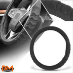 Steering Wheel Cover for Universal Fit (14.5-15" Diameter) Synthetic Leather