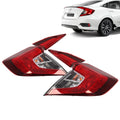 4X Tail Lights for Honda Civic 4-Door Sedan (2016–2021) Left+Right