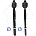 2X Front Steering Inner Tie Rod End for Toyota Highlander (2001–2003)