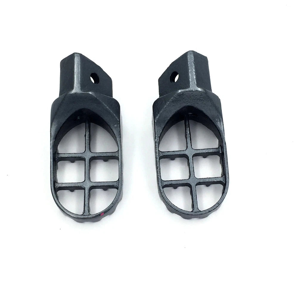 Gunmetal Black Motocross Foot Pegs for Suzuki RM80 (1993–2001)