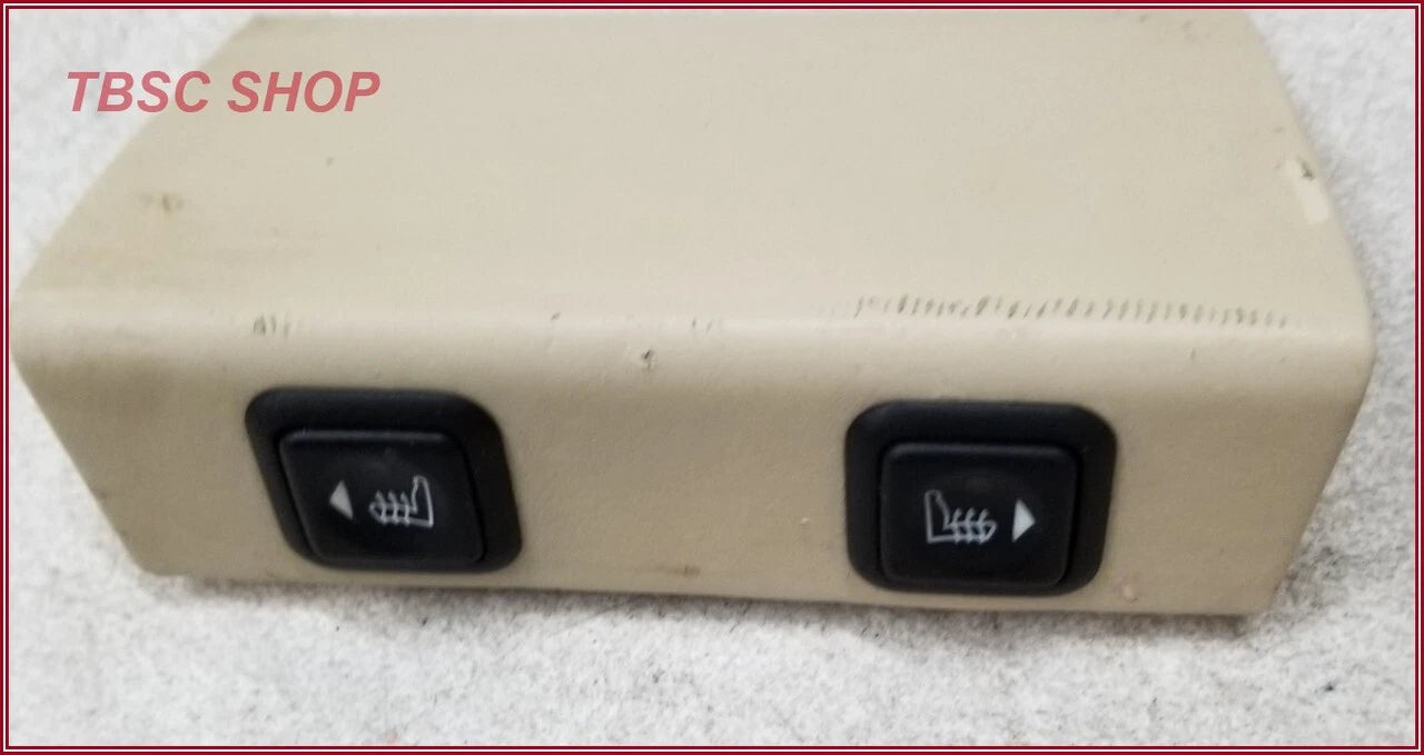 Set of 2 Rear Seat Heater Switches for Jaguar XJ6 XJ12 (1995–1997)