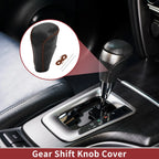 Gear Shift Knob Cover for Honda Accord (2008–2012) Pebbled Black Brown