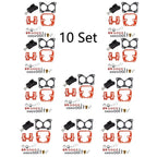 Set of 10 Carburetor Rebuild Kits for Johnson Evinrude (0439076, 439076, 435443)