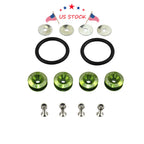 CNC Billet Bumper Trunk Quick Release Fastener Kit for Universal Fit