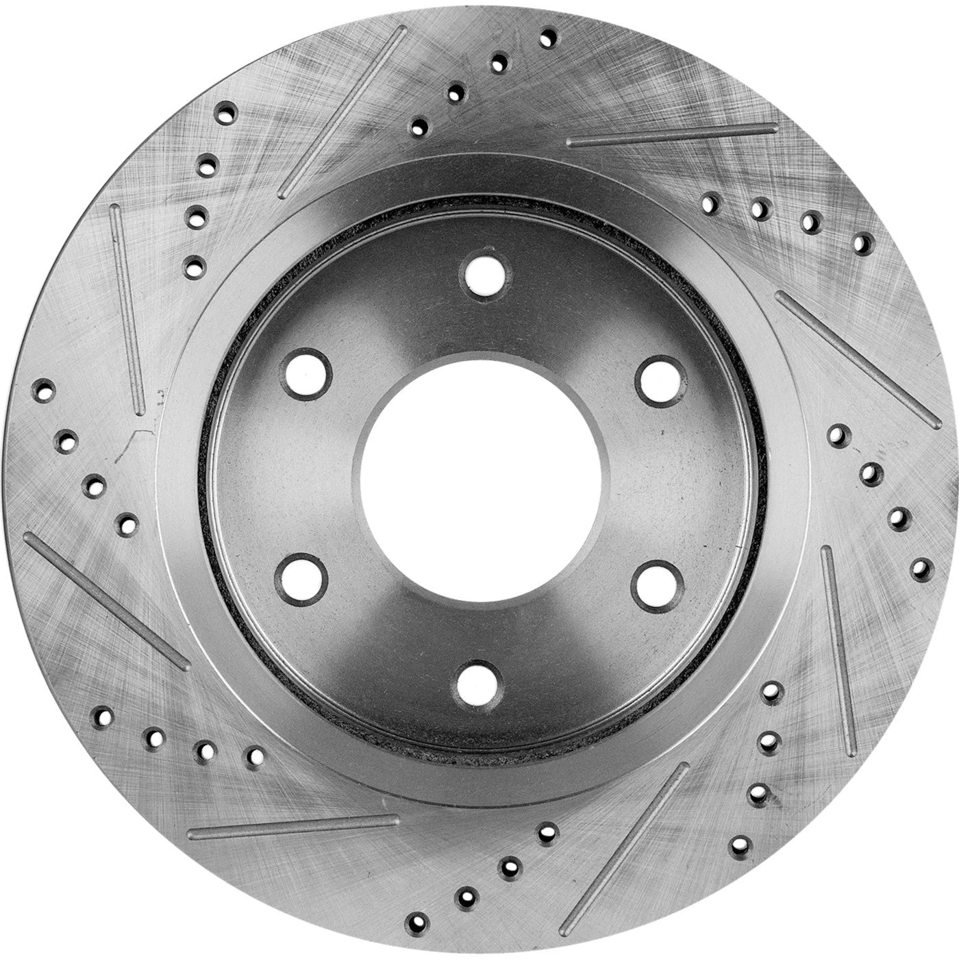 Disc Brake & Pad Kit for Nissan Armada (2006) Cross-drilled Slotted