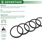 Set of 5 Oil Seal Rotary Shaft Seal NBR Rubber 85x95x6mm