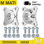 Set of 2 Aluminum Wheel Hubs w/ Nut for Go Kart (1-1/4" Bore)