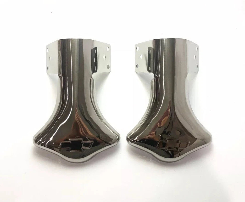 Custom Muffler Exhaust Tip Deflectors for Chevy Bowtie (Universal) (—)