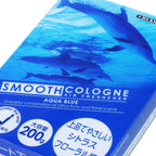 Smooth Cologne Air Freshener for All Vehicles (200g, Aqua Blue Scent)