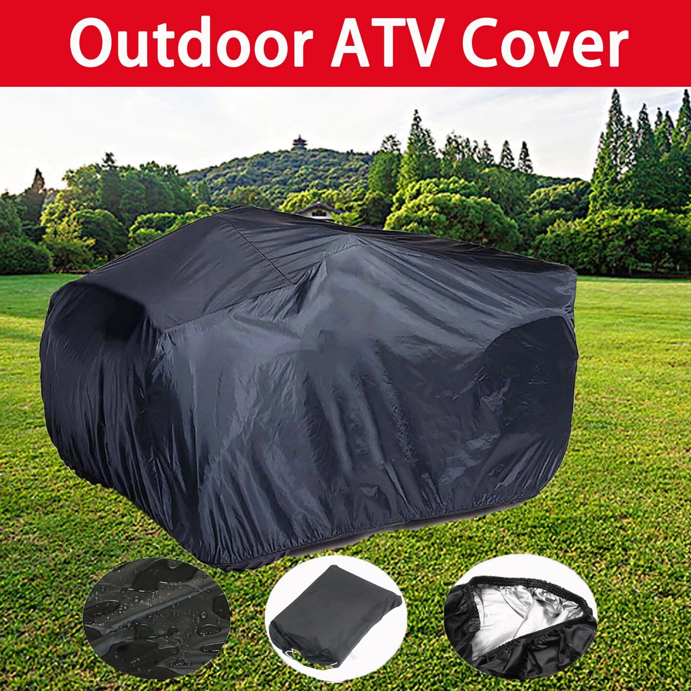 Lawn Mower Cover for Neverland (Outdoor Use, Anti-UV Coating)