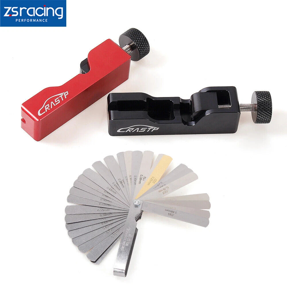 32 Blades Feeler Gauge & Spark Plug Gap Tool for Metric Vehicles