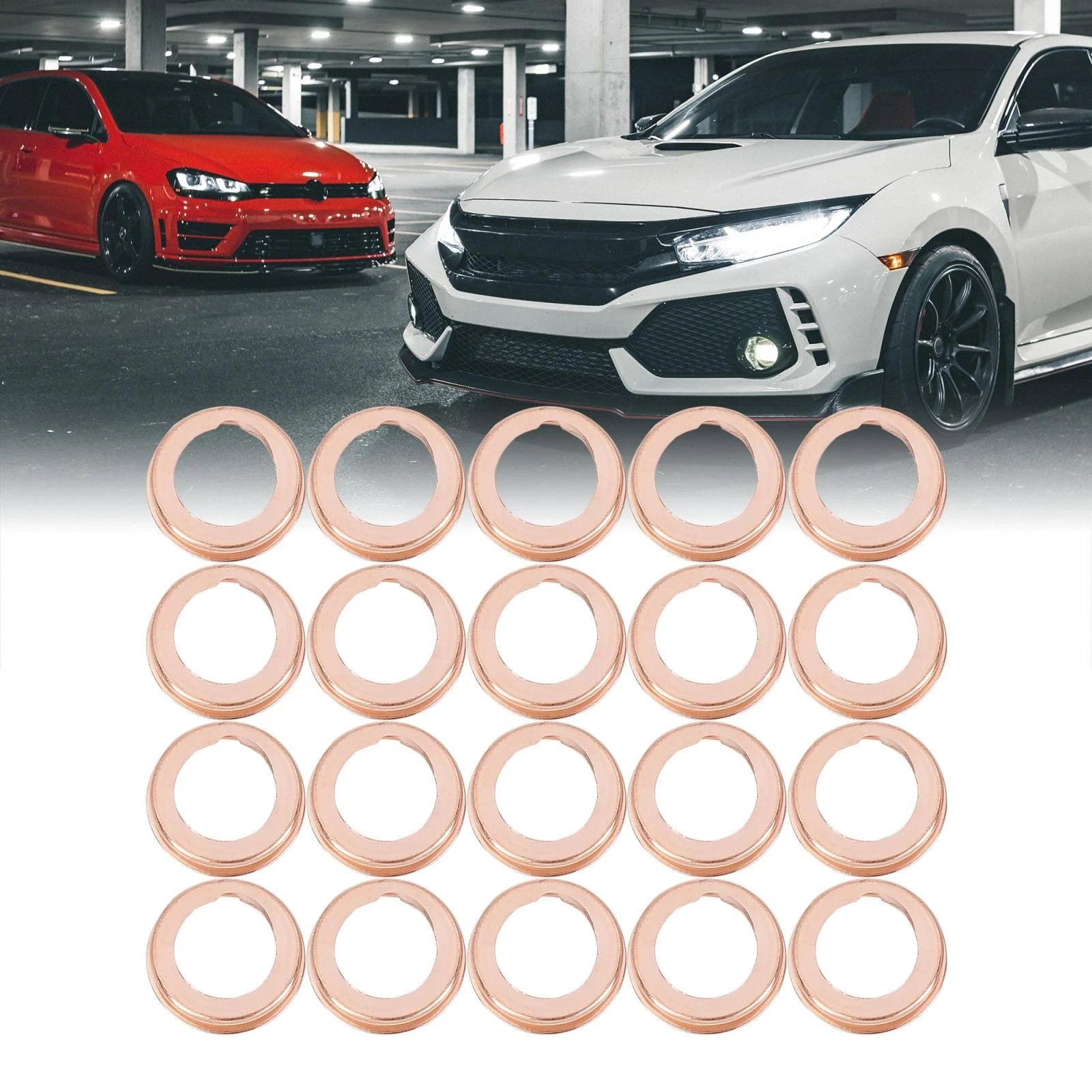 20pcs Oil Drain Plug Gaskets for Nissan (11026-JA00A)