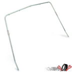 3X Steel Soft Top Support Bow Kit for Suzuki Samurai (1986–1995)