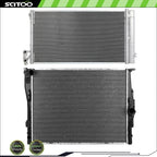 Radiator and A/C Condenser Kit for BMW 128i, Z4 (2009–2013)