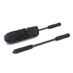 Set of 4 Soft Bristle Tire Rim Cleaning Brushes for All Vehicles