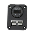 50 Amp Plug Socket w/ Voltmeter for Anderson Caravan Boat Camper