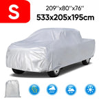Full Car Cover for Pickup Truck (22ft) Waterproof Outdoor Rain Snow Dust Proof