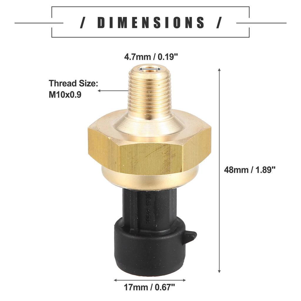 Exhaust Back Pressure Sensor EBP for Ford F-350 Super Duty (2003–2007)