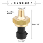 Exhaust Back Pressure Sensor EBP for Ford F-350 Super Duty (2003–2007)