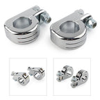 1.25" Chrome Highway Foot Peg Mounting for Harley Touring Road King