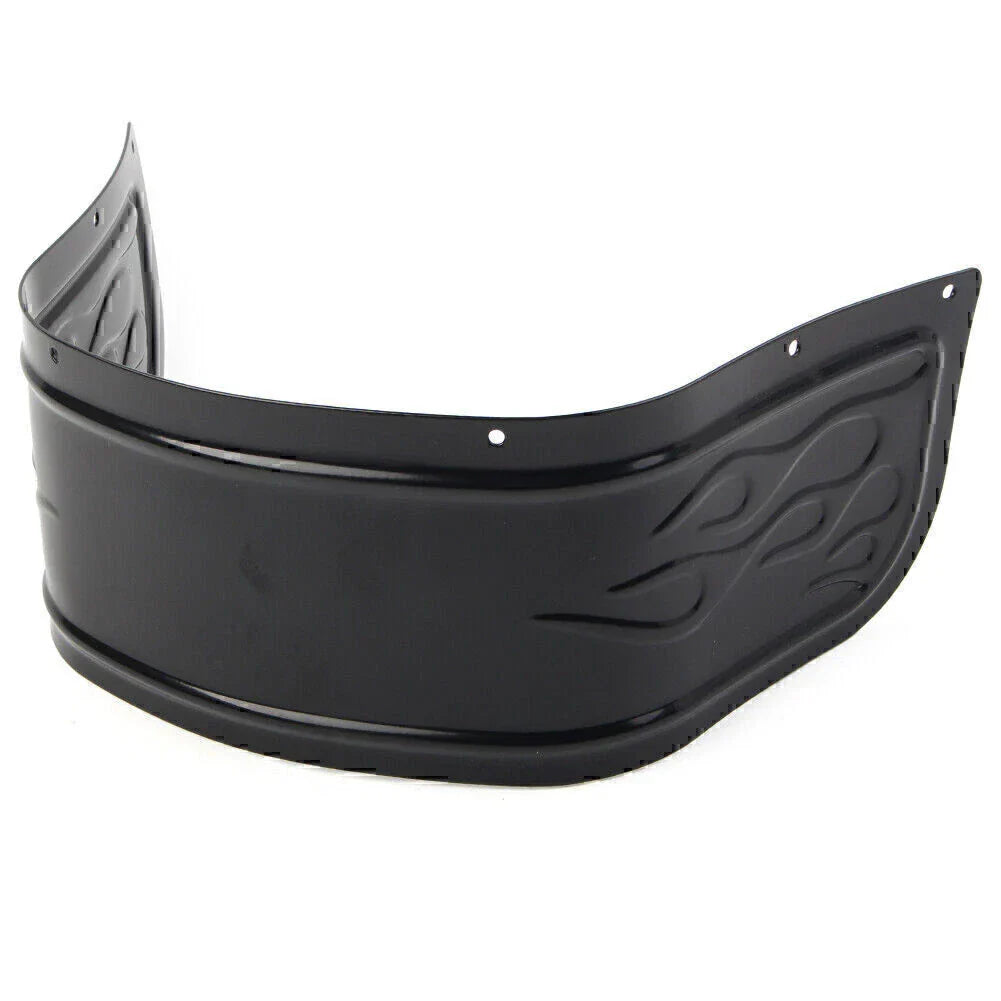 Black Front Fender Trim Skirt for Harley Touring Electra Glide Softail (80-13)