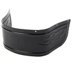 Black Front Fender Trim Skirt for Harley Touring Electra Glide Softail (80-13)