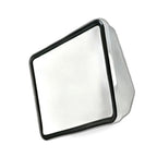 Chrome Door Mirror Heads Pair for Toyota Land Cruiser 70 75 78 Hilux