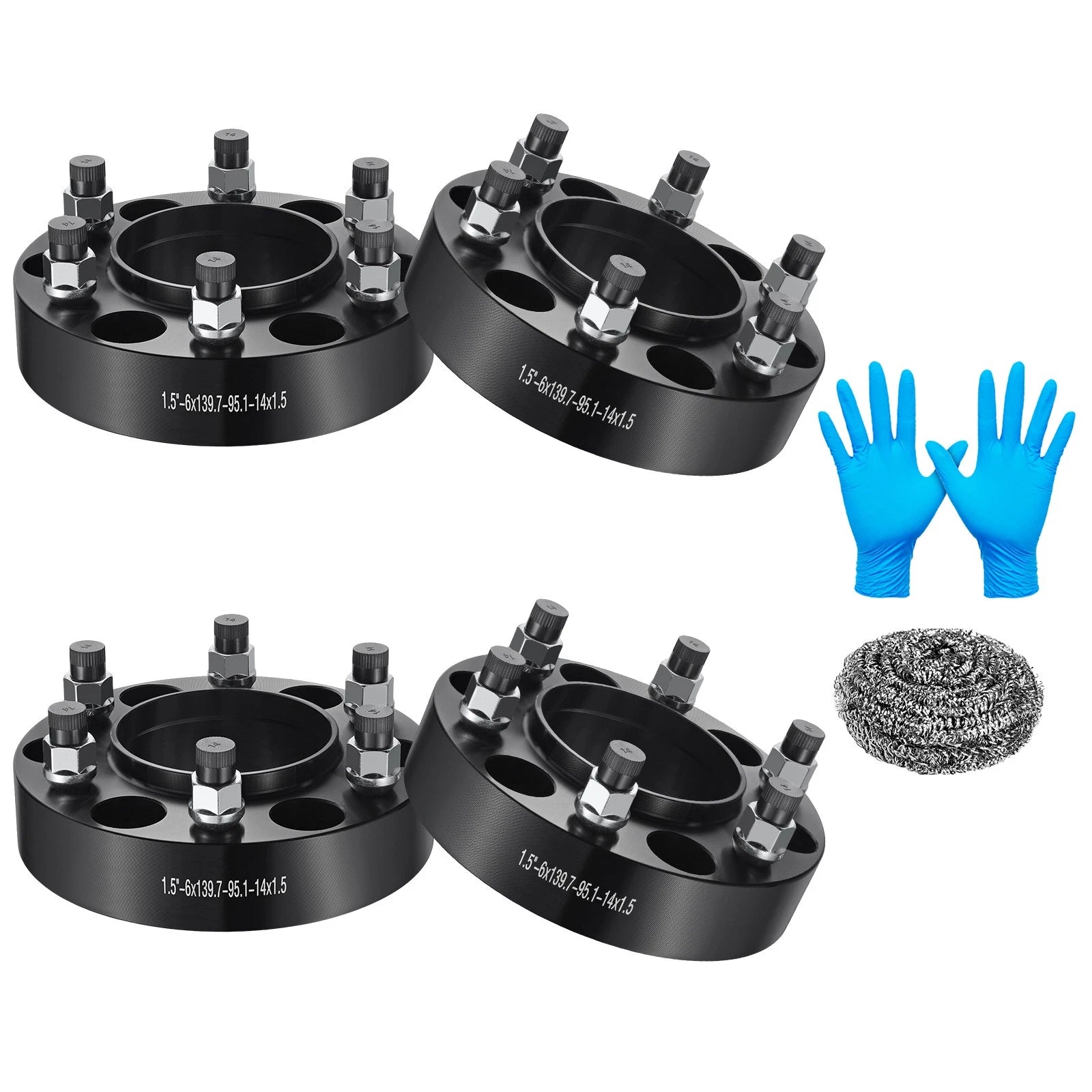 Set of 4 Hubcentric Wheel Spacers for Toyota Tacoma (2024–2025)