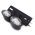 LED Tail Brake Light License Plate Holder for Motorcycle (Dirt Bike, Chopper, Cruiser)