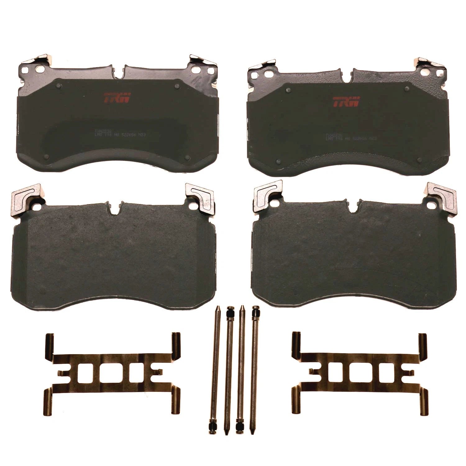 Set of 4 Disc Brake Pads for Mercedes-Benz G63 AMG (2019–2024)