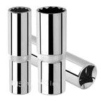12 Point Long Socket Adapter 1/2 Drive for Torx Bits and Ratchet Extensions