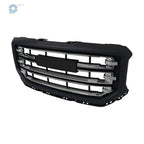 Front Grille for GMC Sierra 1500 (2016–2019) Black Gray Chrome Plating