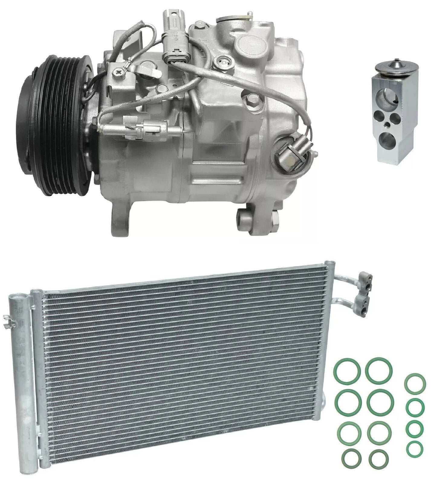 AC Compressor Kit With Condenser for BMW Z4 2.0L Turbo (2016–2018)