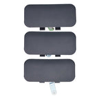 Set of 3 Door Handle Outer Black for Ford Transit (2000–2003)